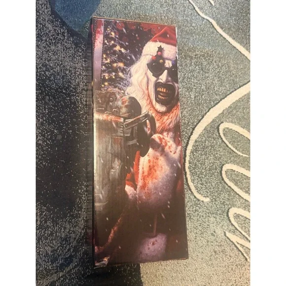 Terror Threads Terrifier 3 Art the Clown Holiday Havoc Nutcracker LE New - Picture 2 of 4